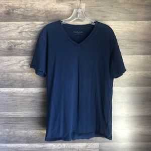 Men’s Everlane Cotton Vneck Top L